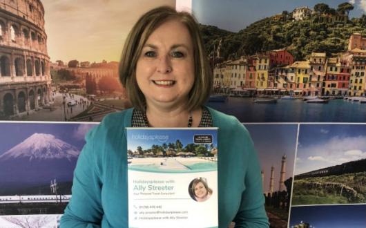 Holidaysplease homeworker Ally Streeter