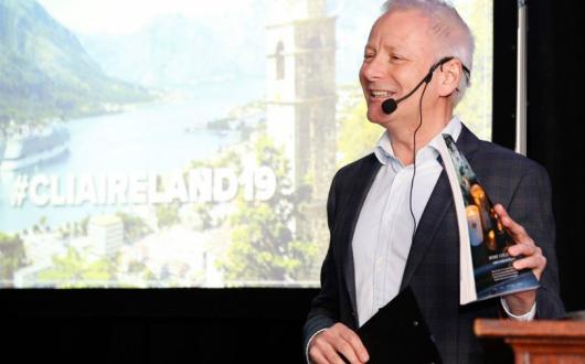 Andy Harmer, Clia UK and Ireland, at the Ireland Cruise Conference