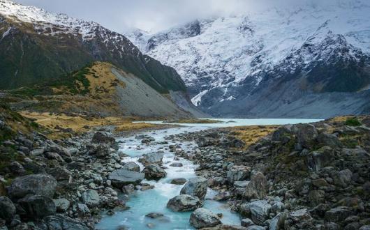 Pictured: Hooker Lake, New Zealand (Credit: Danny Postma/Unsplash)