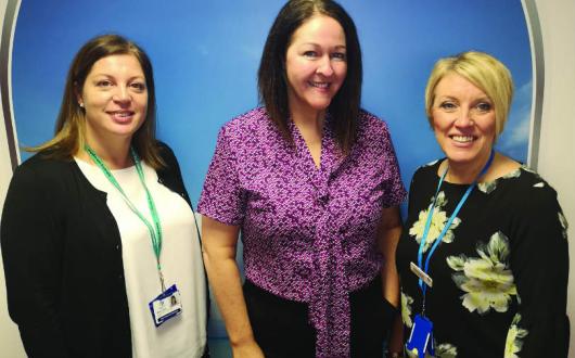 Mailka King, Alison Conn, Tracy Carswell from Thorne Travel