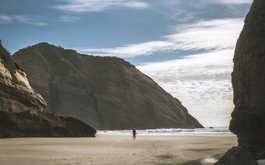 Wharariki Beach, Puponga, New Zealand. Photo by Tyler Lastovich on Unsplash