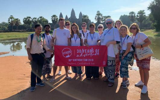 Intrepid Travel took 30 agents to Asia to celebrate its 30th anniversary