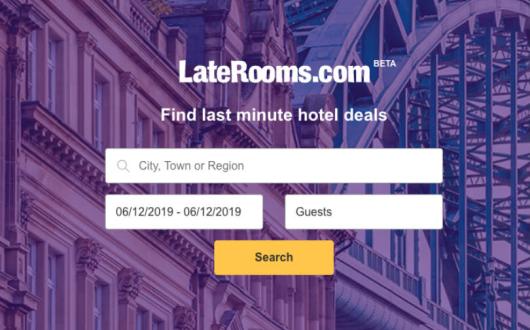 LateRooms' website is back up and running