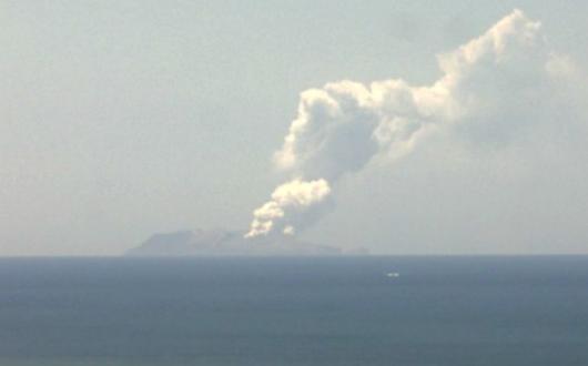 White Island last erupted in 2016 (Picture: New Zealand Institute Geological and Nuclear Sciences)