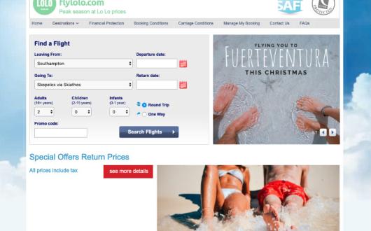 The company, which trades as FlyLolo, had been offering flights to the Canary Islands