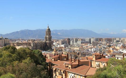 The new hotel is in old town Malaga