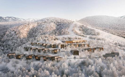 The new Aman resort will be on Mount Moiwa in Japan