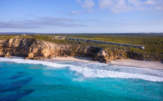 Southern Ocean Lodge on Kangaroo Island, Australia, before it was destroyed