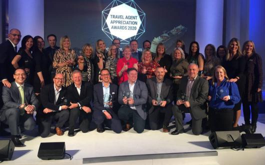 Winners of the Celebrity Cruises Travel Agent Appreciation Awards 2020