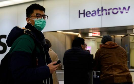 The UK government is monitoring flights arriving from China (Credit: Shutterstock)