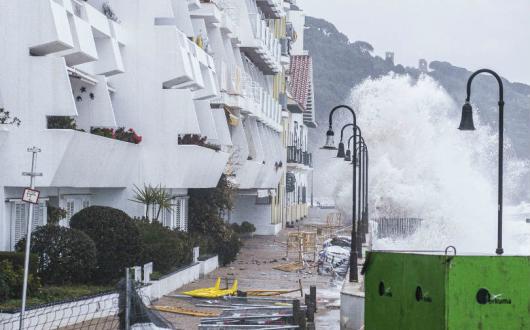 Storm Gloria is battering Spain. Picture: Olli Geibel/Shutterstock