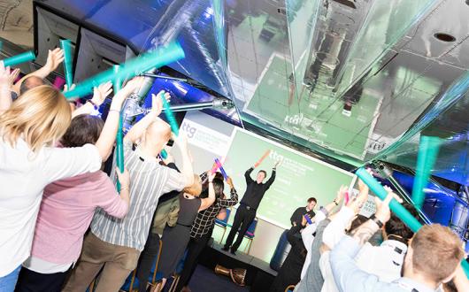 Last year's event opened with an immersive musical session