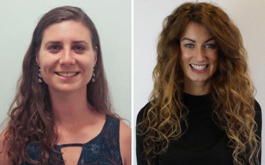 Sarah Le Goff (left) Natasha Warren have joined AmaWaterways’ trade team