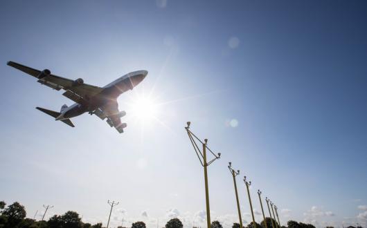 BA flight 112 completed the journey between London and New York in under five hours