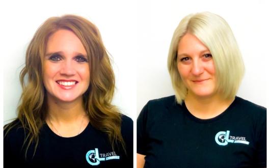 Joanne Mortimer (left) and Karen Capstick