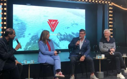 Tom McAlpin onboard Scarlet Lady