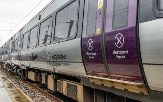 Heathrow Express' new exterior