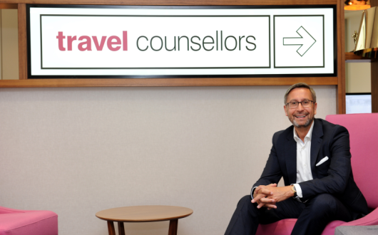 Travel Counsellors' chief executive Steve Byrne