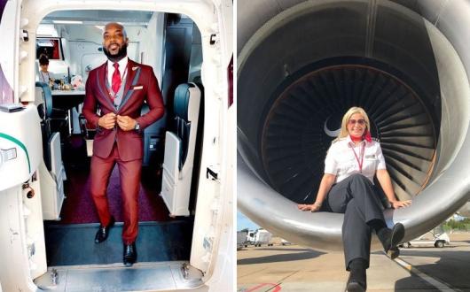 Otis and Bernice will star in Virgin's virtual flight school series