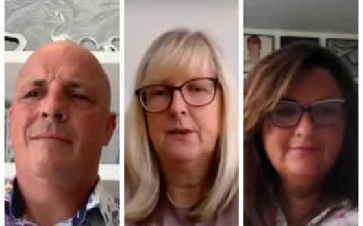 Simon Morgan, Tina Nason, Joanne Dooey