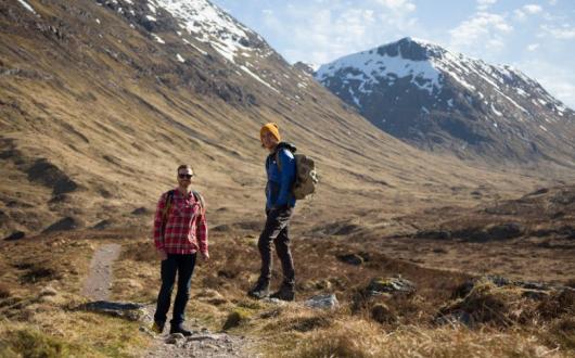 The Scottish Highlands around Glencoe feature prominently (Credit: Visit Britain / Rod Edwards)