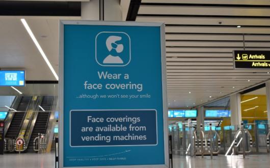 Face masks are set to become mandatory at Gatwick airport