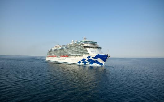 Enchanted Princess has completed its first sea trials