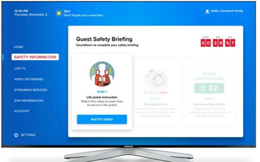 New technology will offer a “faster, more personal approach” with “higher levels of safety” for guests