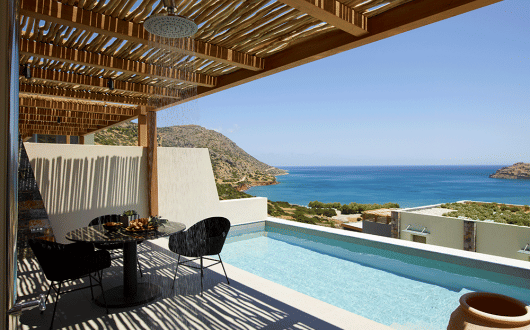 Room with a view at Cayo in Crete