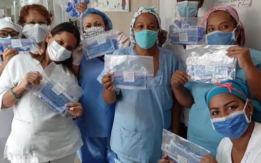 The Lata Foundation has been helping Healing Venezuela supply PPE