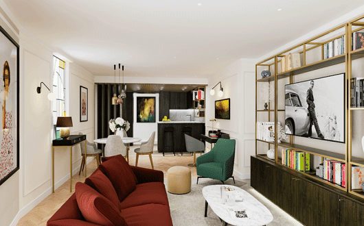 The Guardsman, a new hotel in London, is part of the offer