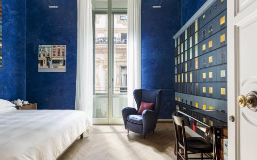 Marta Mez room at the Galleria Vik Milano