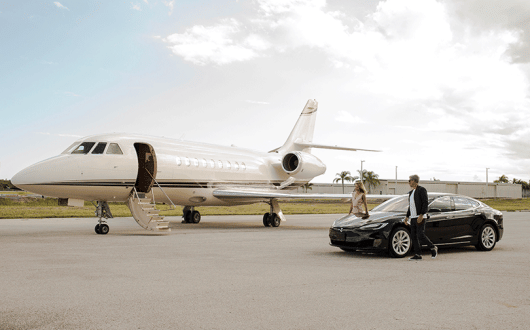 Pandemic drives private jet boost