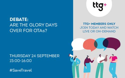 Join the latest TTG Debate on Thursday 24 September at 3pm