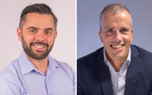 Ponte (left) will succeed Carter (right) as Hotelplan UK chief executive in November