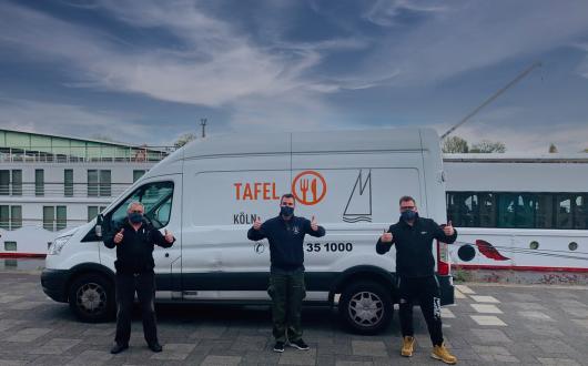 A-Rosa's surplus food was used by the Cologne Tafel charity