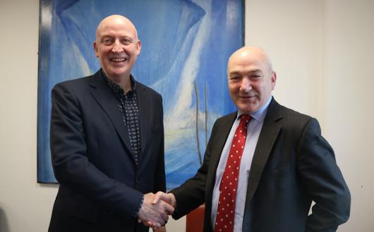 Joining forces: UKibound's Joss Croft and Etoa's Tom Jenkins