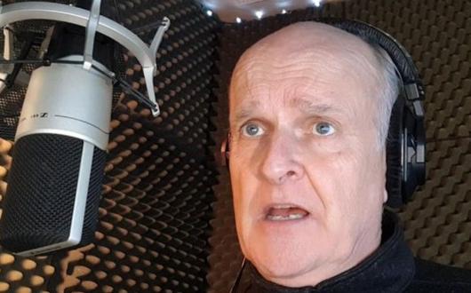 The voice of The X Factor: Peter Dickson