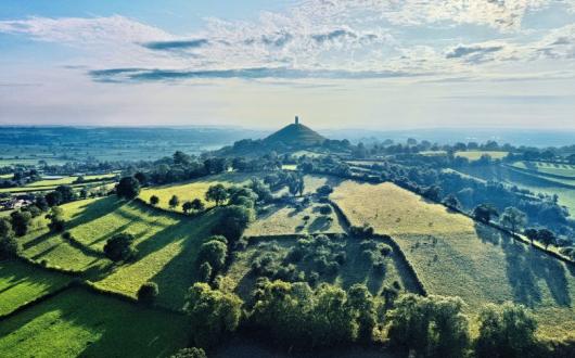 Sights include Glastonbury Tor in Somerset (Credit: Niklas Weiss / Unsplash)