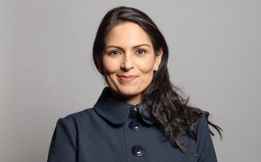 Priti Patel has signalled new Covid border measures are imminent (Credit: gov.uk)