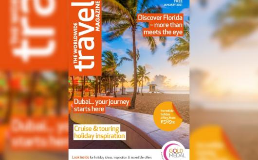 The mag features offers for travel into 2022