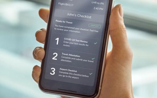 British Airways is trialling the VeriFLY digital health passport on flights to the US