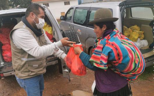 The money will feed thousands in Peru's Sacred Valley region
