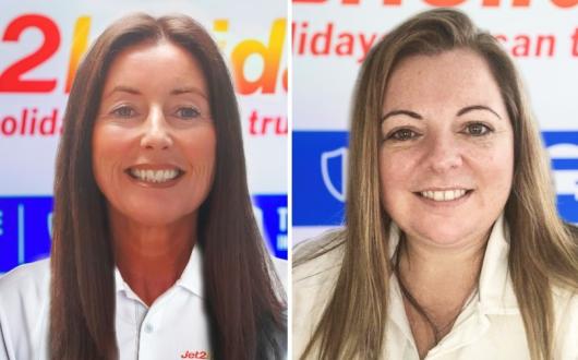 Sharon Wilson (left) and Michelle Thake (right) have joined Jet2holidays' trade team