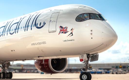 One of the aircraft is named after leader of the Suffragette movement Emmeline Pankhurst