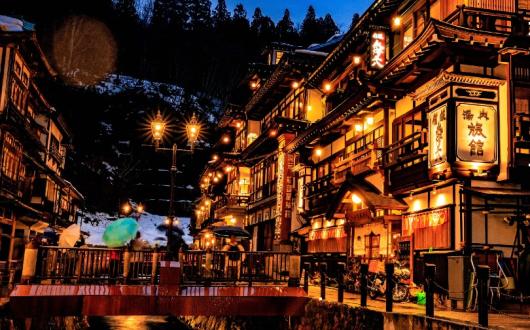 The new add-on features a stay at Ginzan, famous for its hot springs (Credit: InsideJapan Tours)