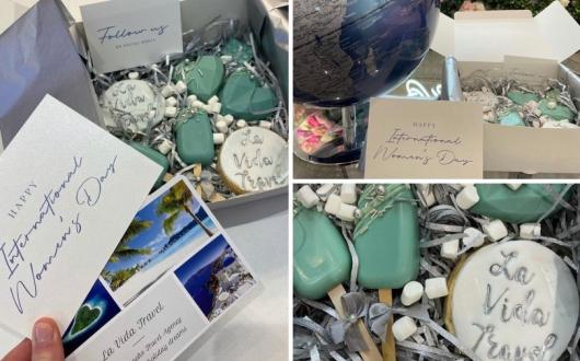 La Vida Travel send 25 gift boxes out to local female entrepreneurs and influencers
