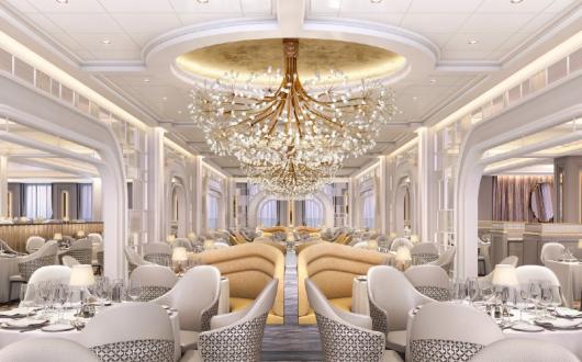 Vista will feature a near two-deck grand dining room (Credit: Oceania Cruises)