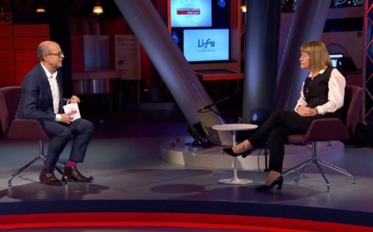 Hays represented the travel industry on the BBC's Lockdown Live (Credit: BBC News)