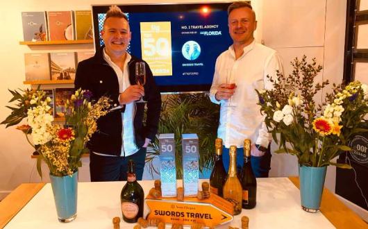 Stuart and Mark Swords with their TTG Top 50 2021 trophies